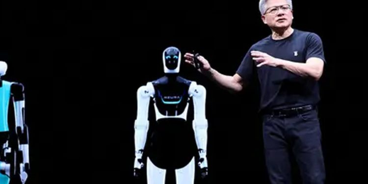 رويترز: “إنفيديا” و”فوكسكون” تخططان لنشر روبوتات بشرية بمصنع خوادم ذكاء اصطناعي